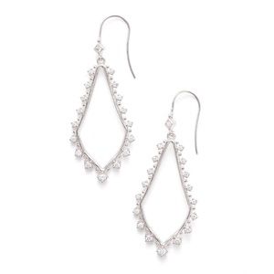 Kendra Scott Bea Drop Earrings - Silver
